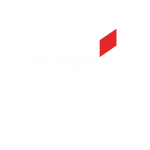 Logo da Mvi Informática em cores branco e vermelho